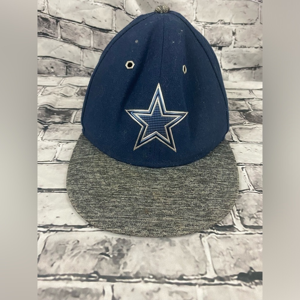 Dallas Cowboys Hat New Era 59fifty Cap NFL 6 5/8 Fitted Blue